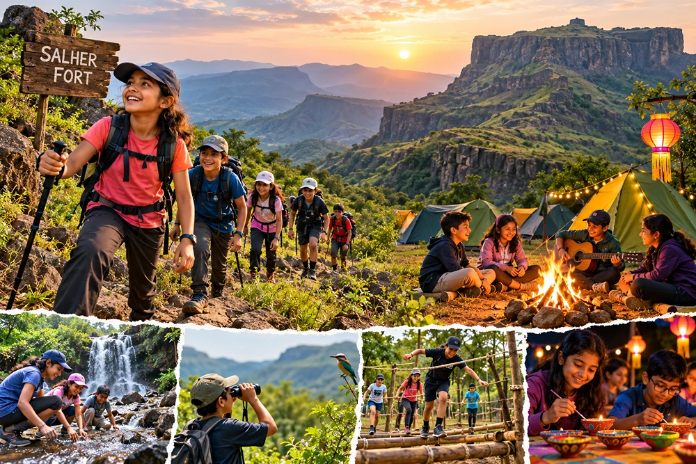 Planning a Diwali Adventure for Your Child? Explore Giritvaa’s Salher Camp
